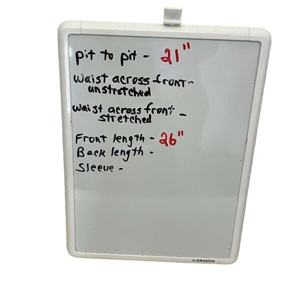 Maurices Womens Size Large Button Front Shirt Blue Yellow Plaid Sleeveless - Picture 11 of 11